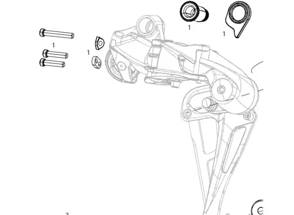 Sram NX Eagle Schraubenset