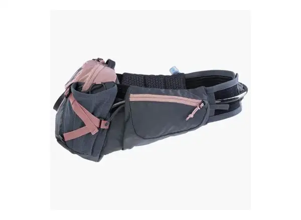 Evoc Hip Pack Pro 3 l Hüfttasche Dusty Pink/Carbon Grey + Trinkblase 1,5 l