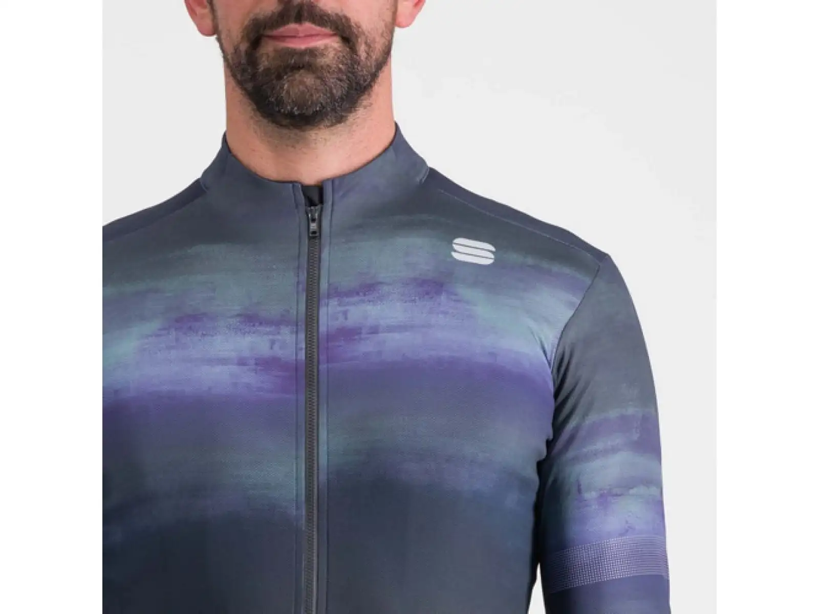 Sportful Flow Supergiara Thermal Herrentrikot Langarm Galaxy Blue/Black