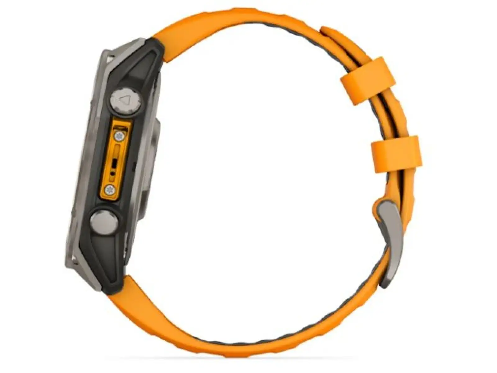 Garmin fenix 8 - 47 mm AMOLED Saphir Smartwatch Titanium Orange/Graphite