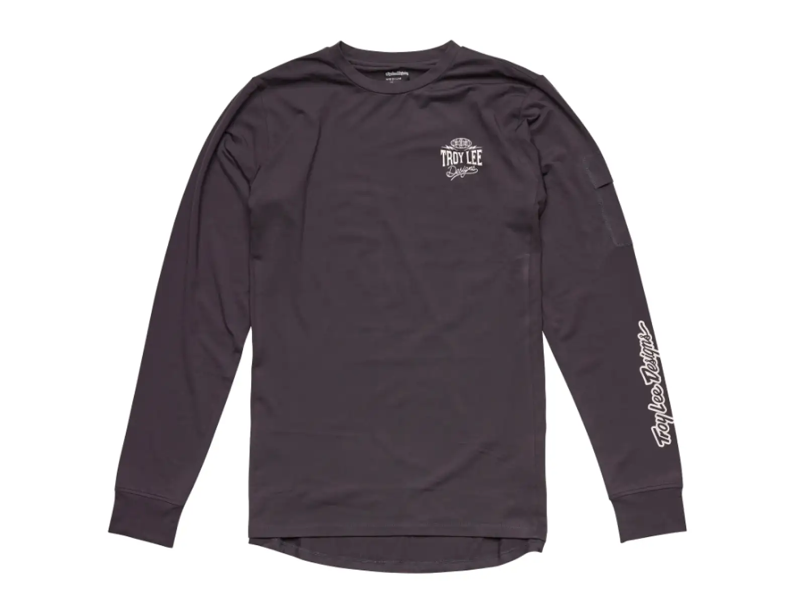 Troy Lee Designs Ruckus Ride Tee Herren Langarmshirt Bolts Carbon