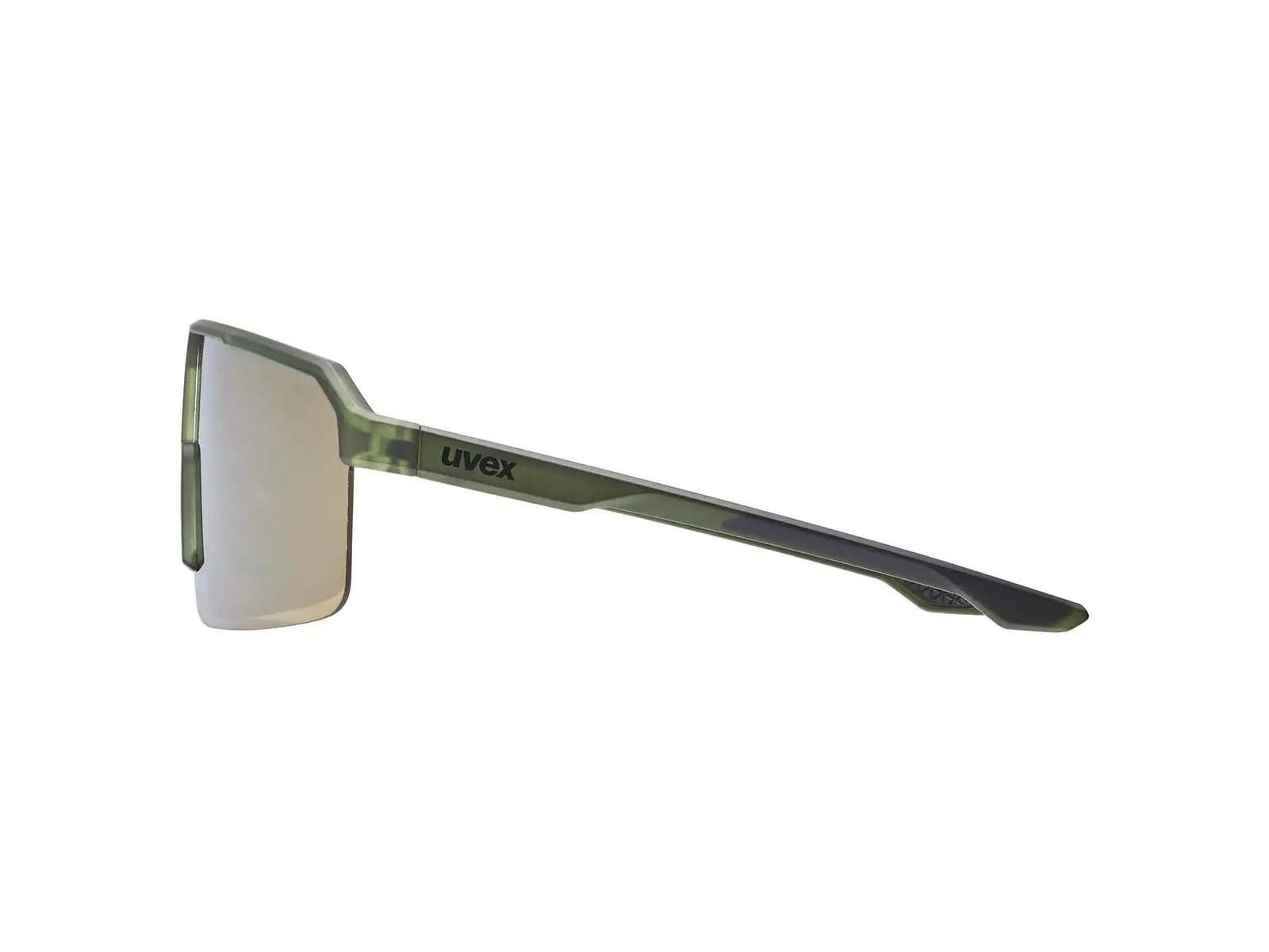 Uvex Ramp Sonnenbrille Olive Matt/Mirror Gold