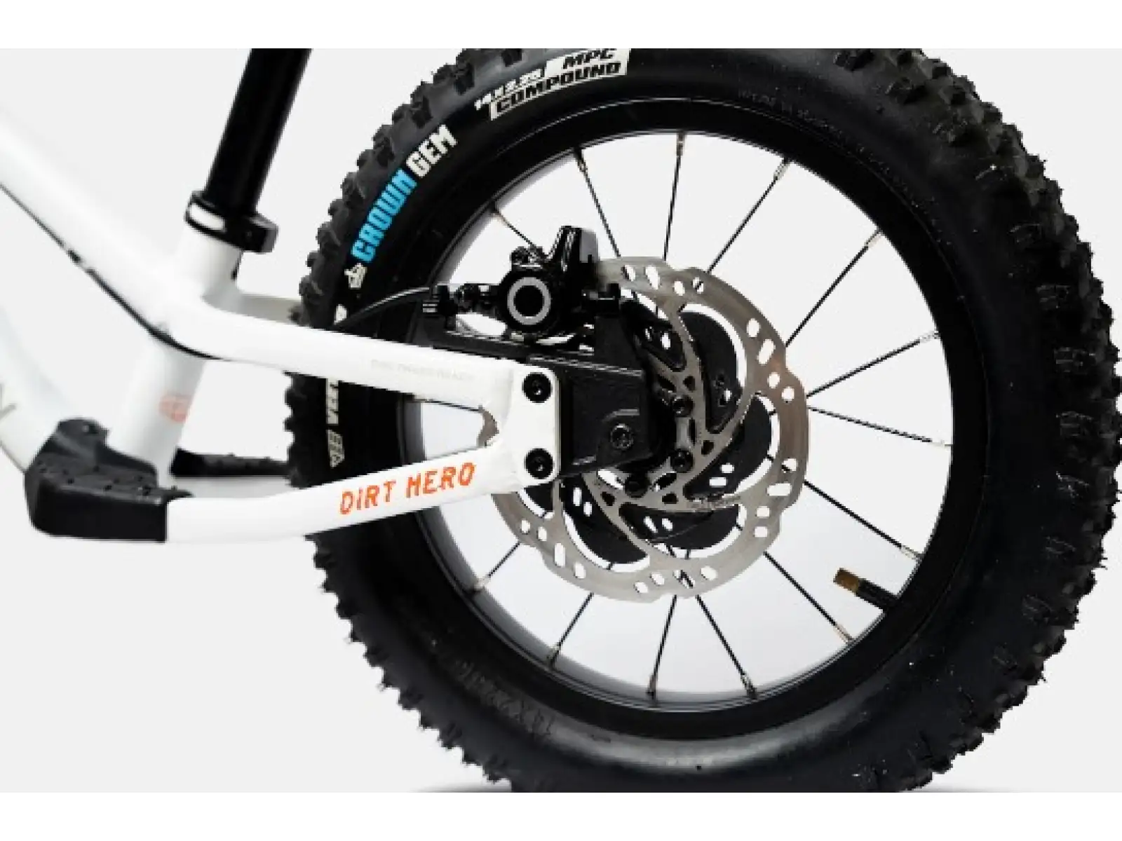 Kids Ride Shotgun Dirt Hero 12 Laufrad mit Bremse