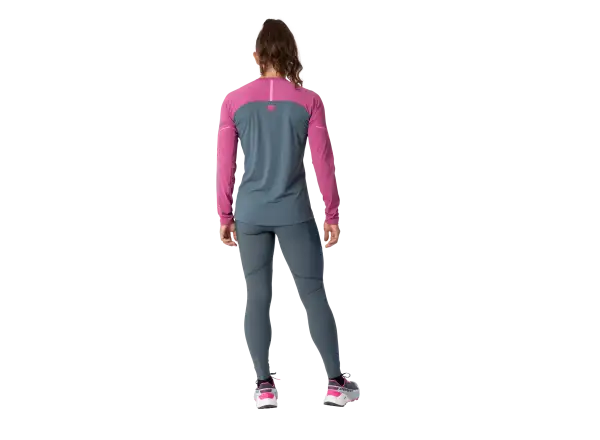 Dynafit Alpine Pro Damen T-Shirt Langarm Magenta