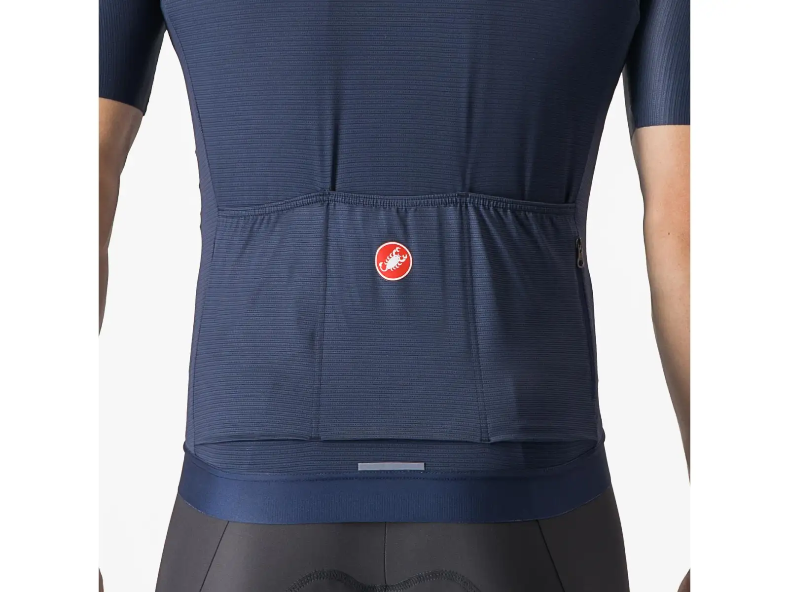 Castelli Espresso Herren-Trikot Kurzarm Belgian Blue/Silver Moon