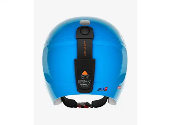 POC POCito Skull Kinder Skihelm  fluorescent Blue, verstellbar, Einheitsgröße (51-54 cm)