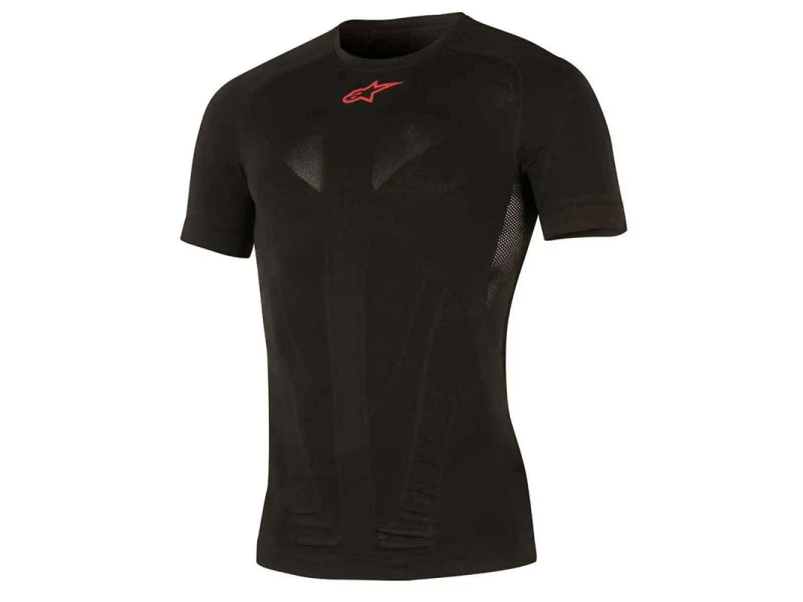 Alpinestars Tech Top Sommer Herren Funktions-T-Shirt langarm schwarz/rot