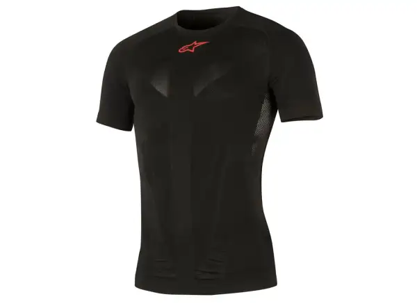 Alpinestars Tech Top Sommer Herren Funktions-T-Shirt langarm schwarz/rot