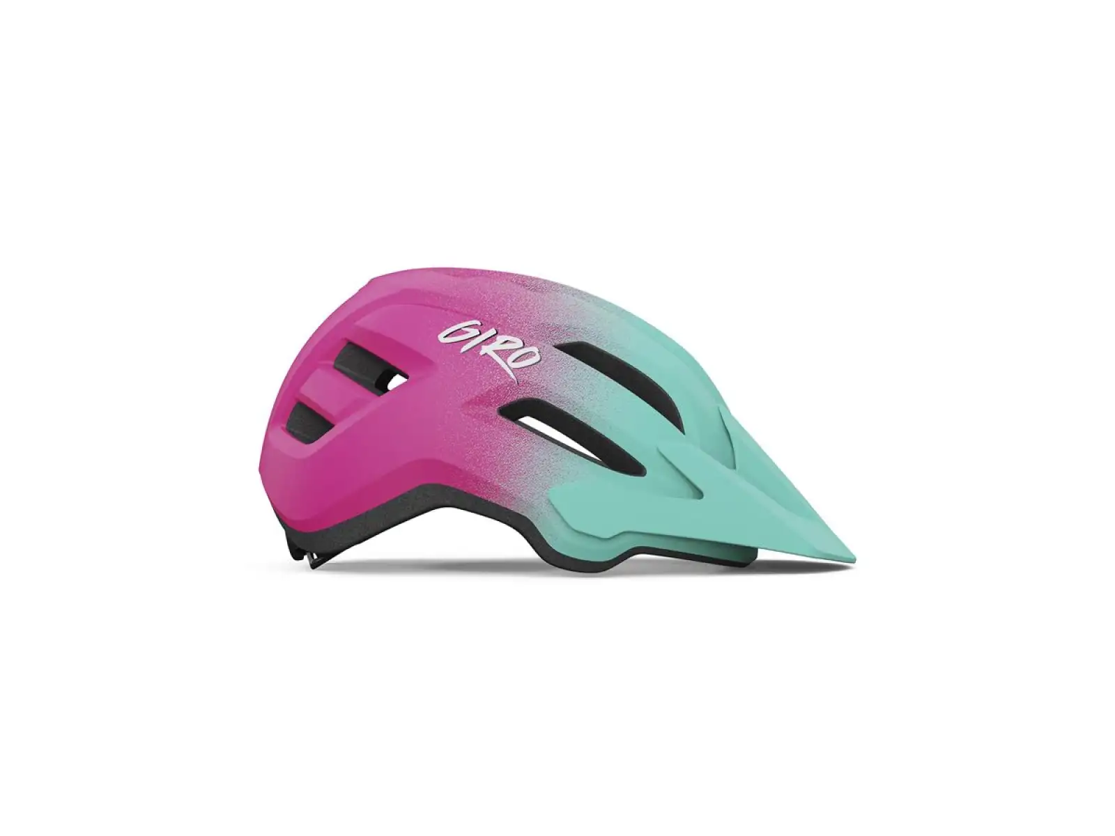 Giro Fixture II Youth Kinderhelm Mat Teal Fade