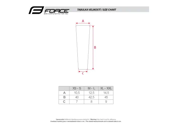 Force Rush Armlinge geklebt schwarz