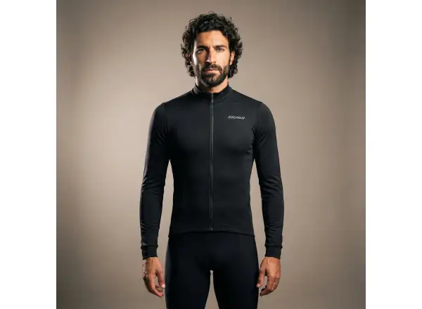 Silvini Varanio Herrentrikot Langarm Black