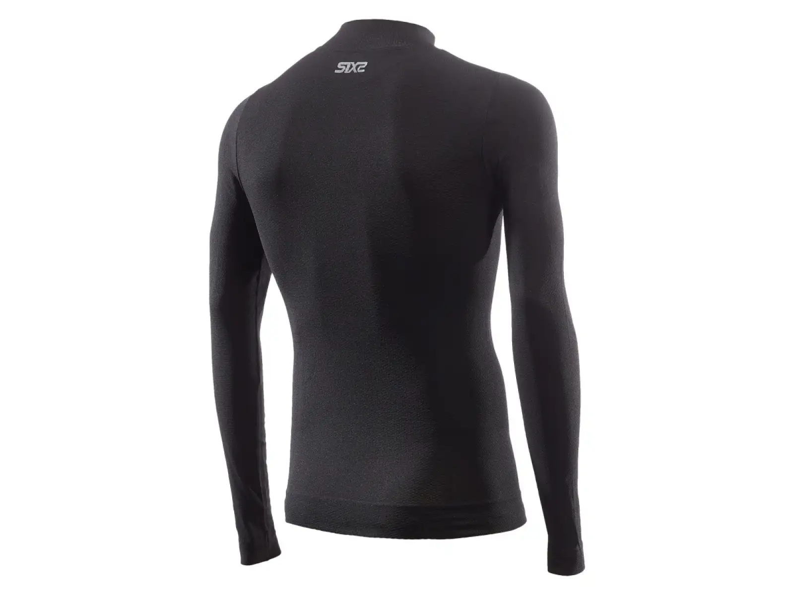 SIXS TS3 V2 Funktionsshirt mit langarm und Stehkragen schwarz