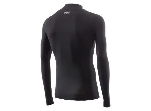 SIXS TS3 V2 Funktionsshirt mit langarm und Stehkragen schwarz