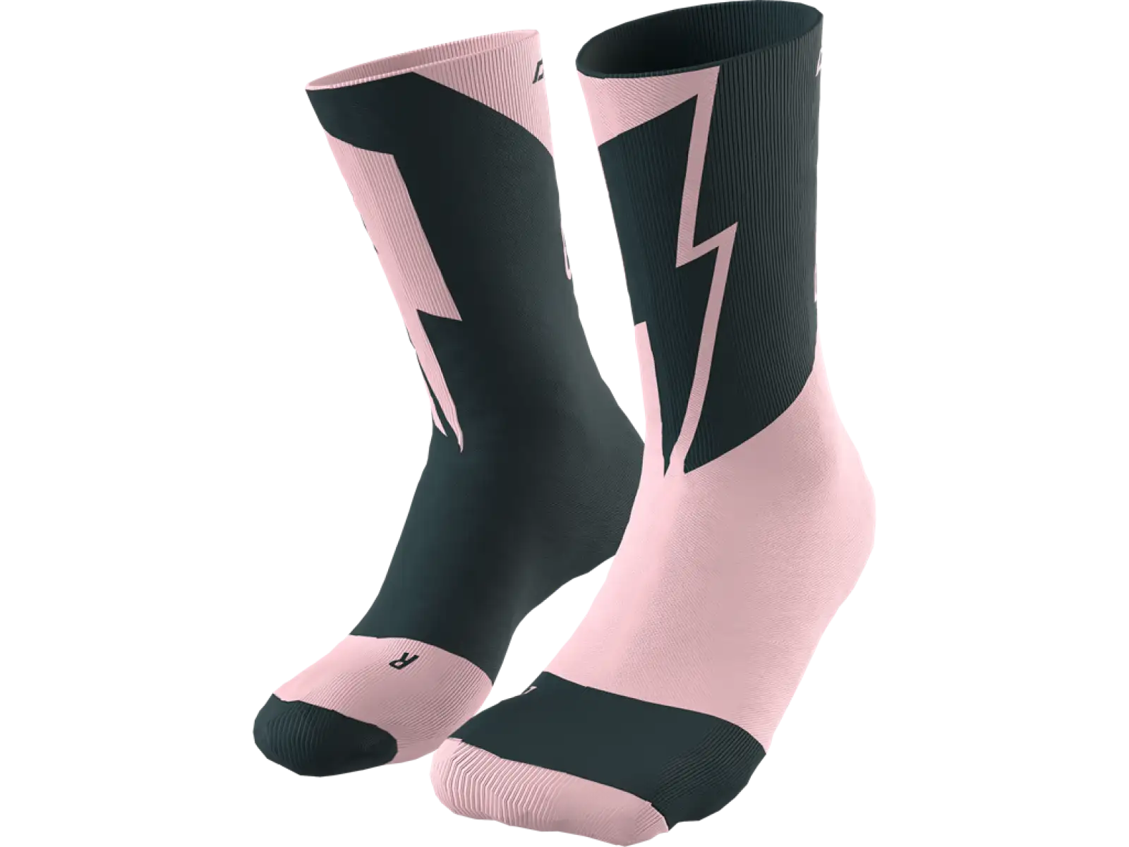 Dynafit Kein Schmerz, kein Gewinn Sportsocken Blassrosa/Heidelbeere