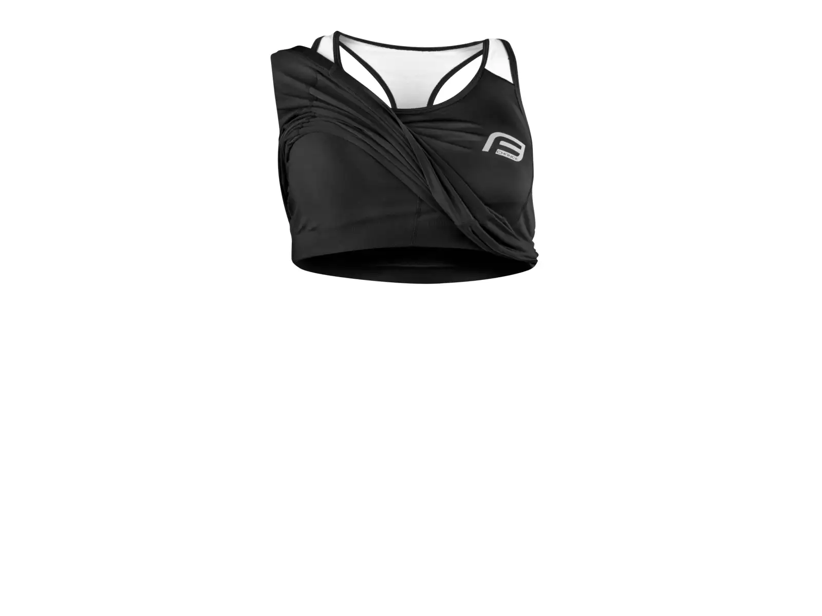 Force Chance Damen Tanktop mit integriertem BH Schwarz