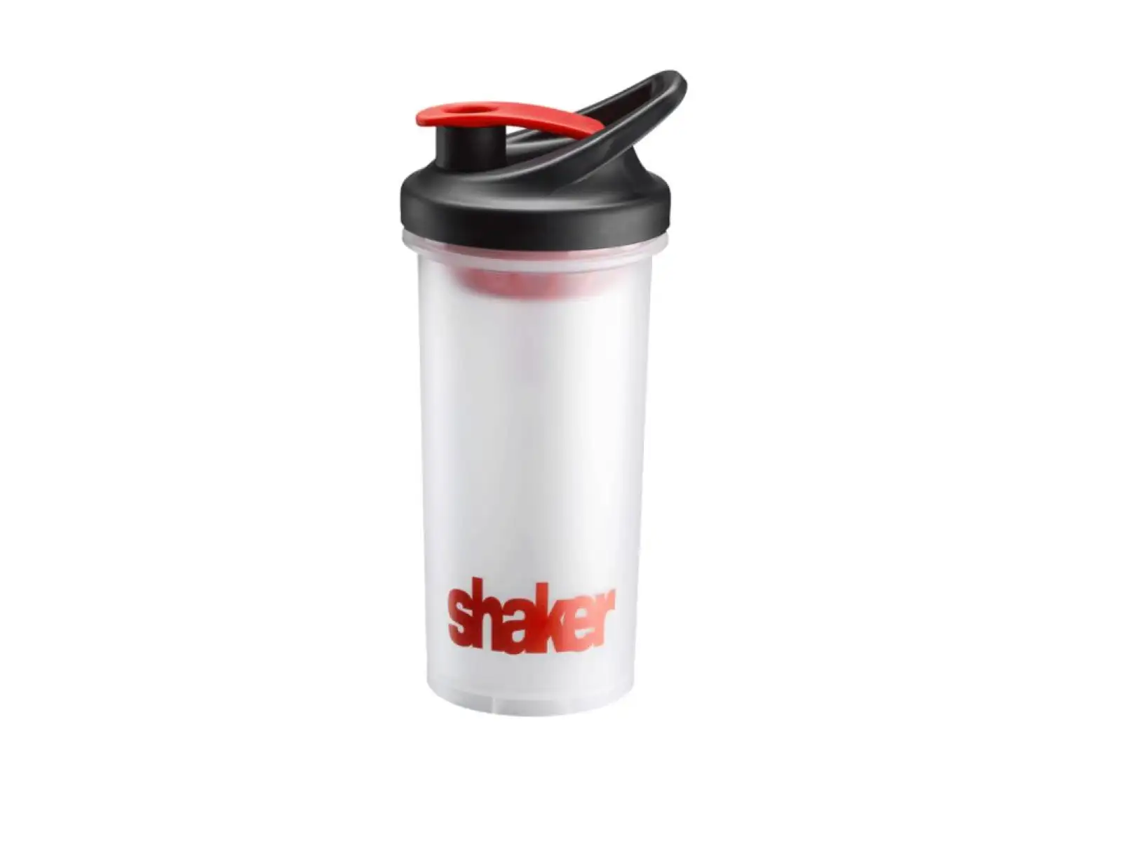 Elite Shaker 700 ml transparent/rot