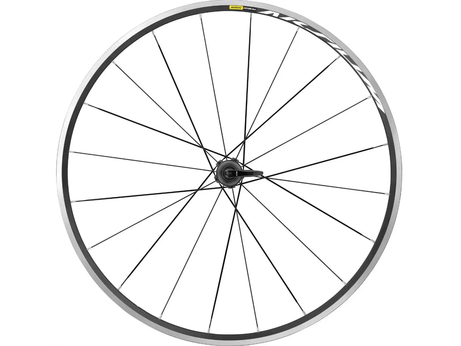Mavic Aksium Straßenrad hinten