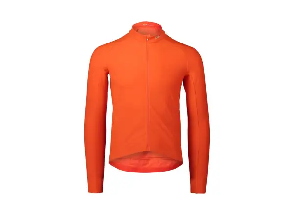 POC Radiant Herrentrikot Langarm Zink Orange
