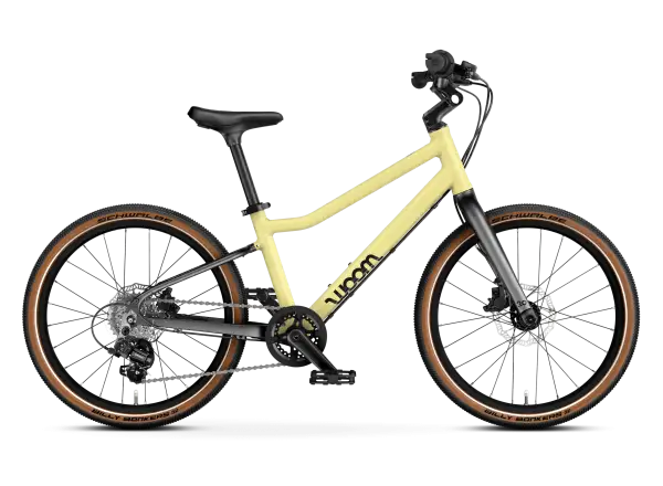 Woom 4 EXPLORE Kinderfahrrad mellow yellow