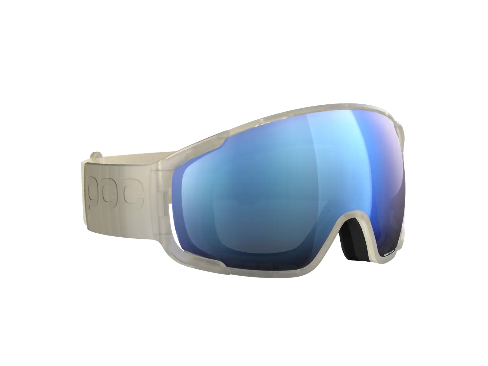 POC Zonula Skibrille Raw Weiß/Teilweise Sonnig Blau