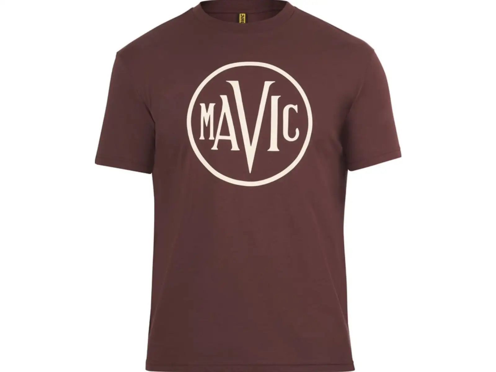 Mavic Heritage Logo Herren T-Shirt kurzarm Aubergine