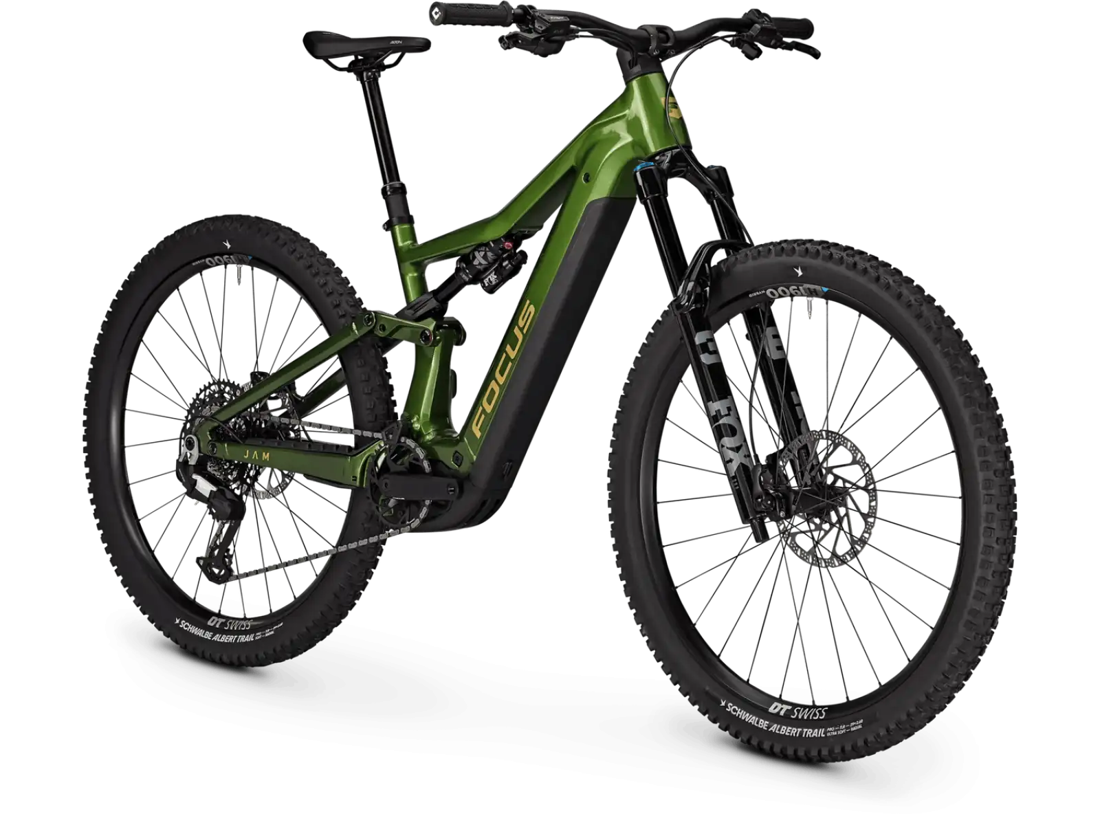 Focus JAM 9 600Wh vollgefedertes E-Bike Sprucegreen / Mossgreen