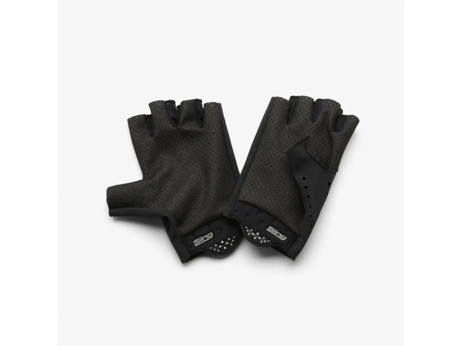 100% Sling Kurzfingerhandschuhe Schwarz