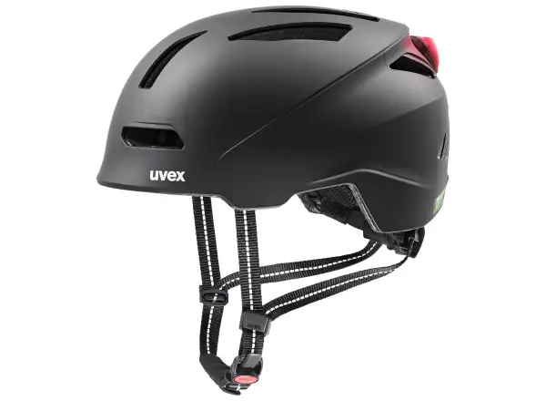 Uvex Urban planet LED Helm Black matt