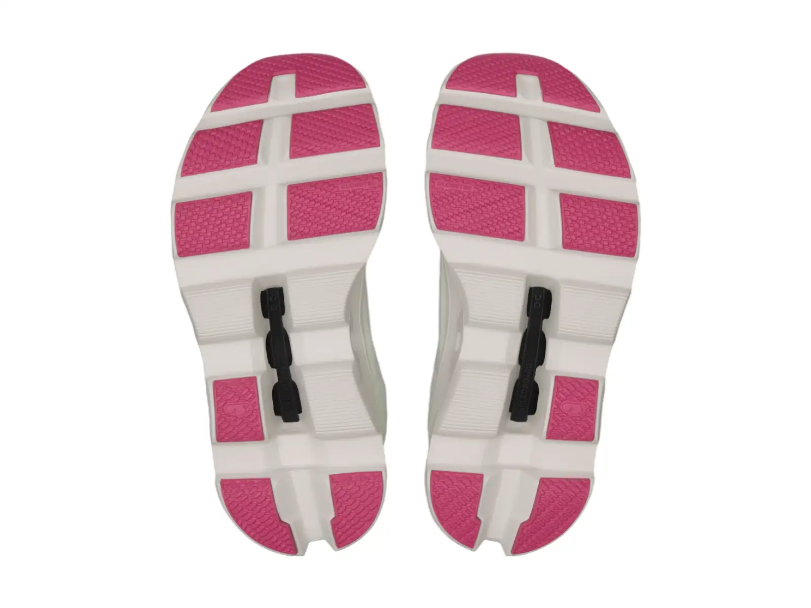 On Cloudmonster Damen Laufschuhe White/Lima