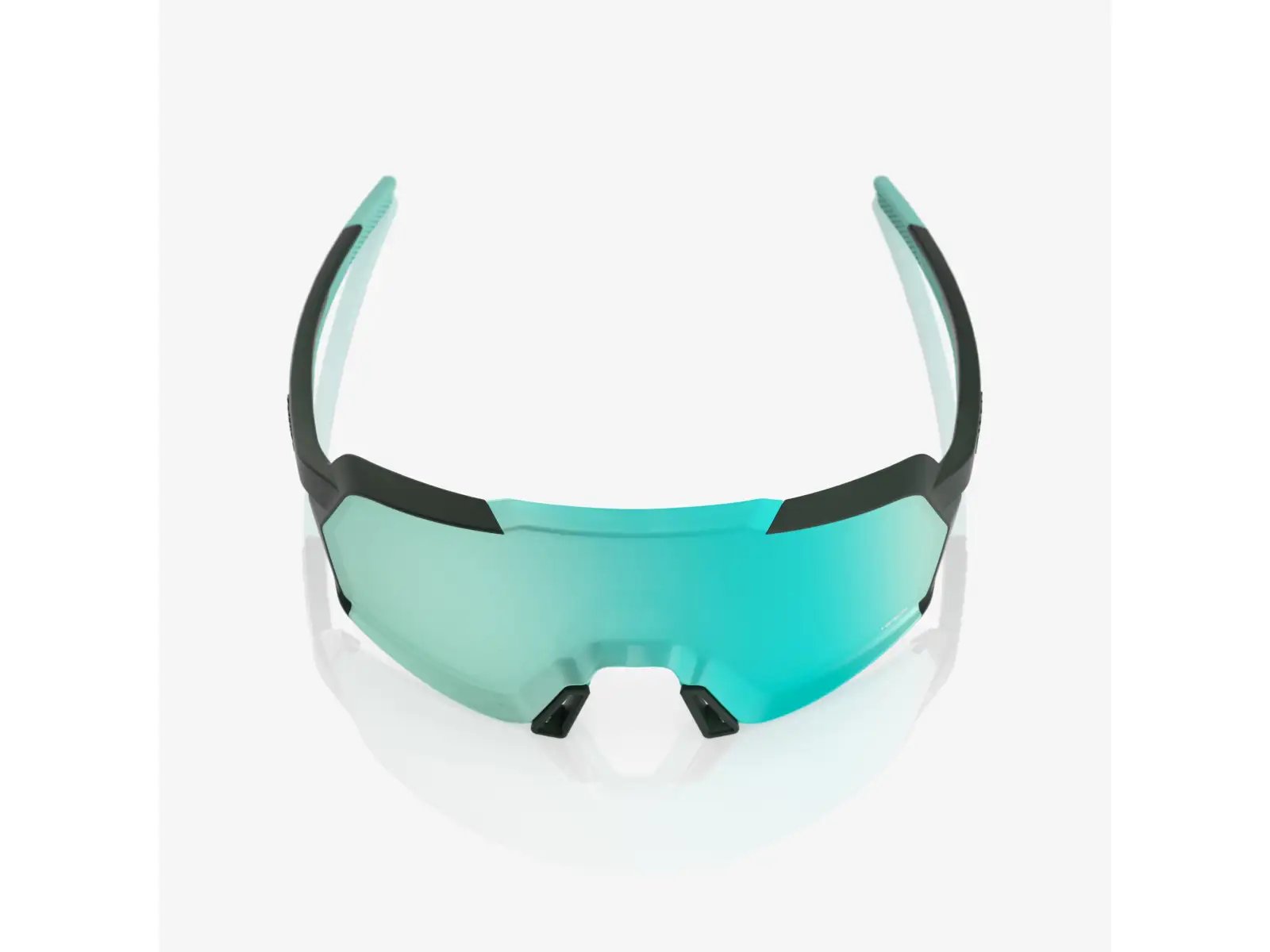 100% Korbin Sportbrille Matte Juniper/HiPER Mint Mirror Lens