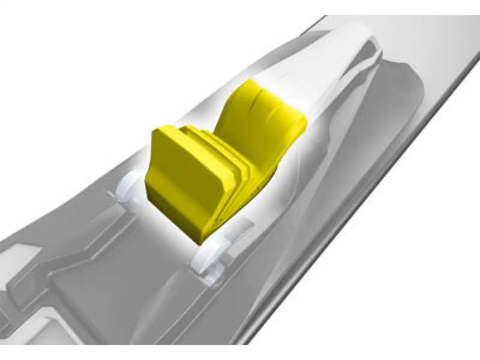 Fischer CONTROL STEP-IN IFP Langlaufbindung für klassischen Stil 2022/23 yellow