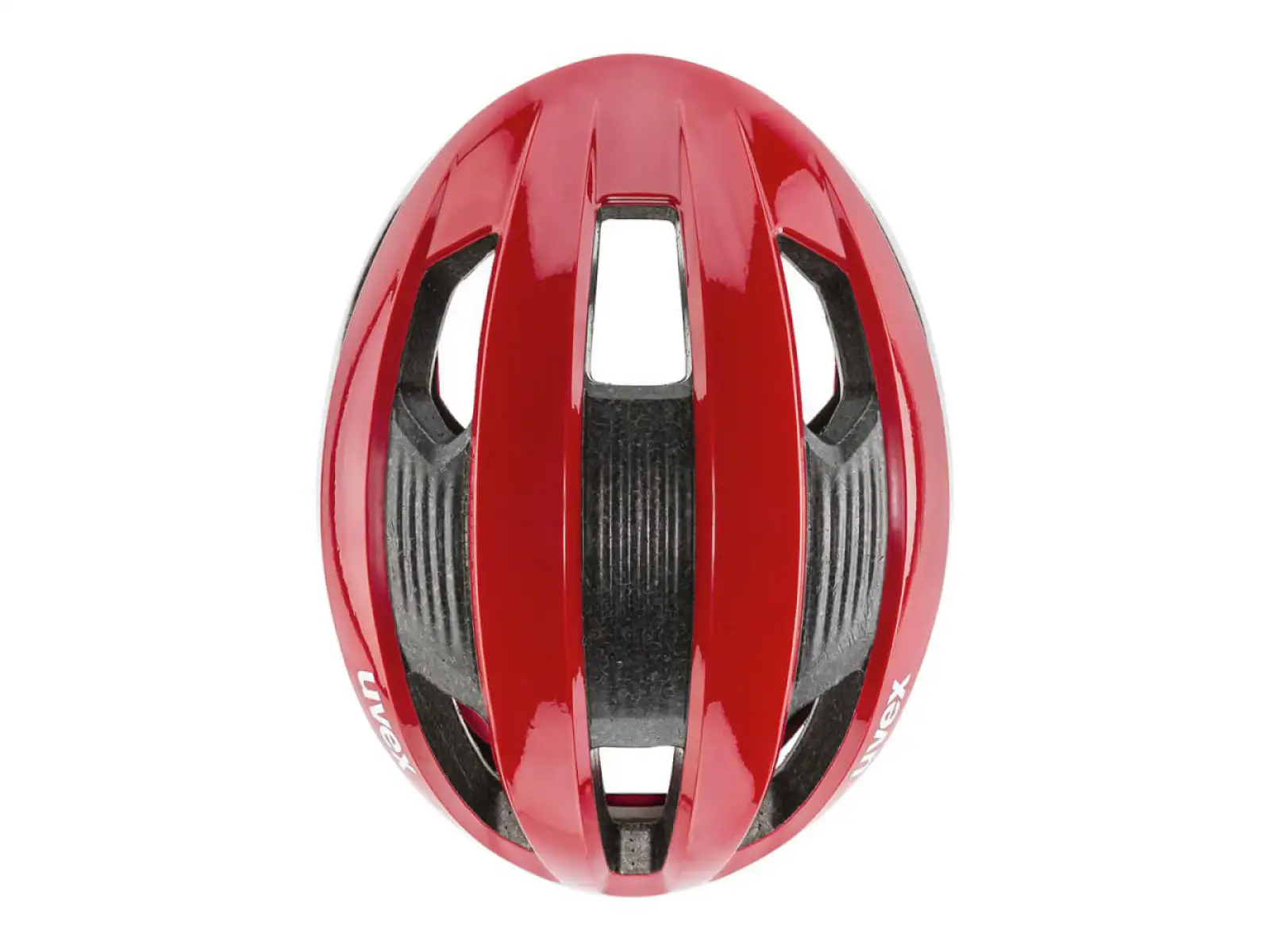 Uvex Rise CC Helm Red/White Matt