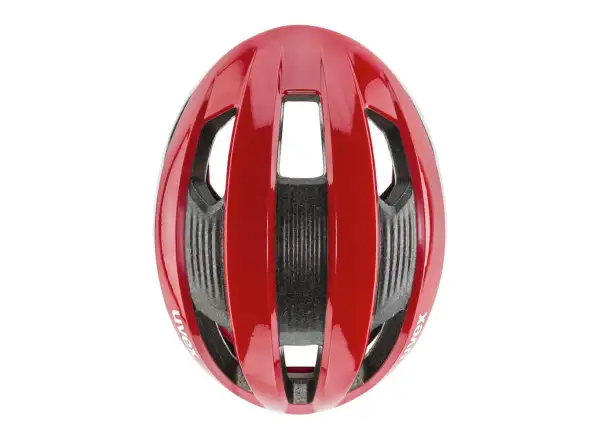 Uvex Rise CC Helm Red/White Matt