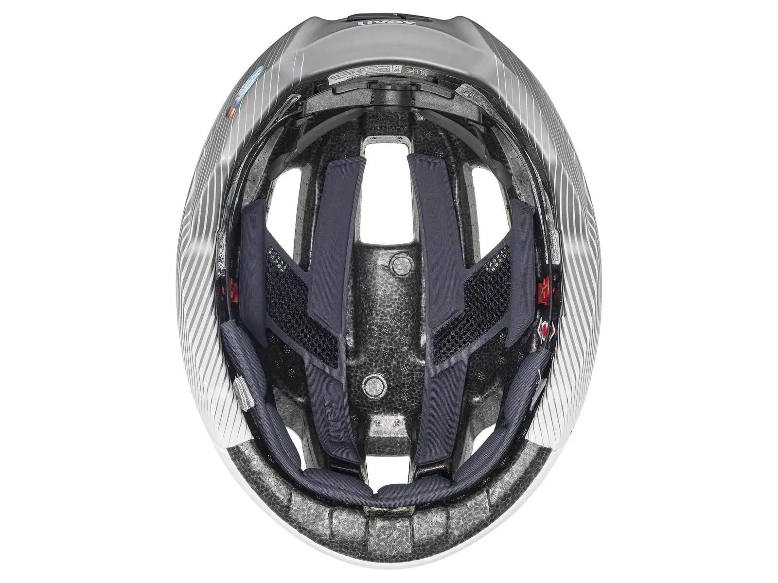 Uvex Rise CC WE Helm White/Grey Matt