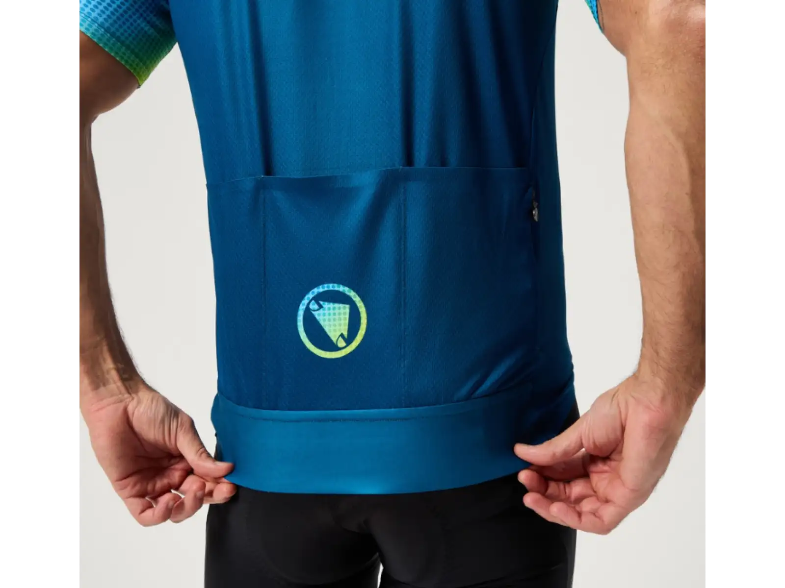Endura FS260 Bitmap Herren Trikot kurzarm Barra Blue