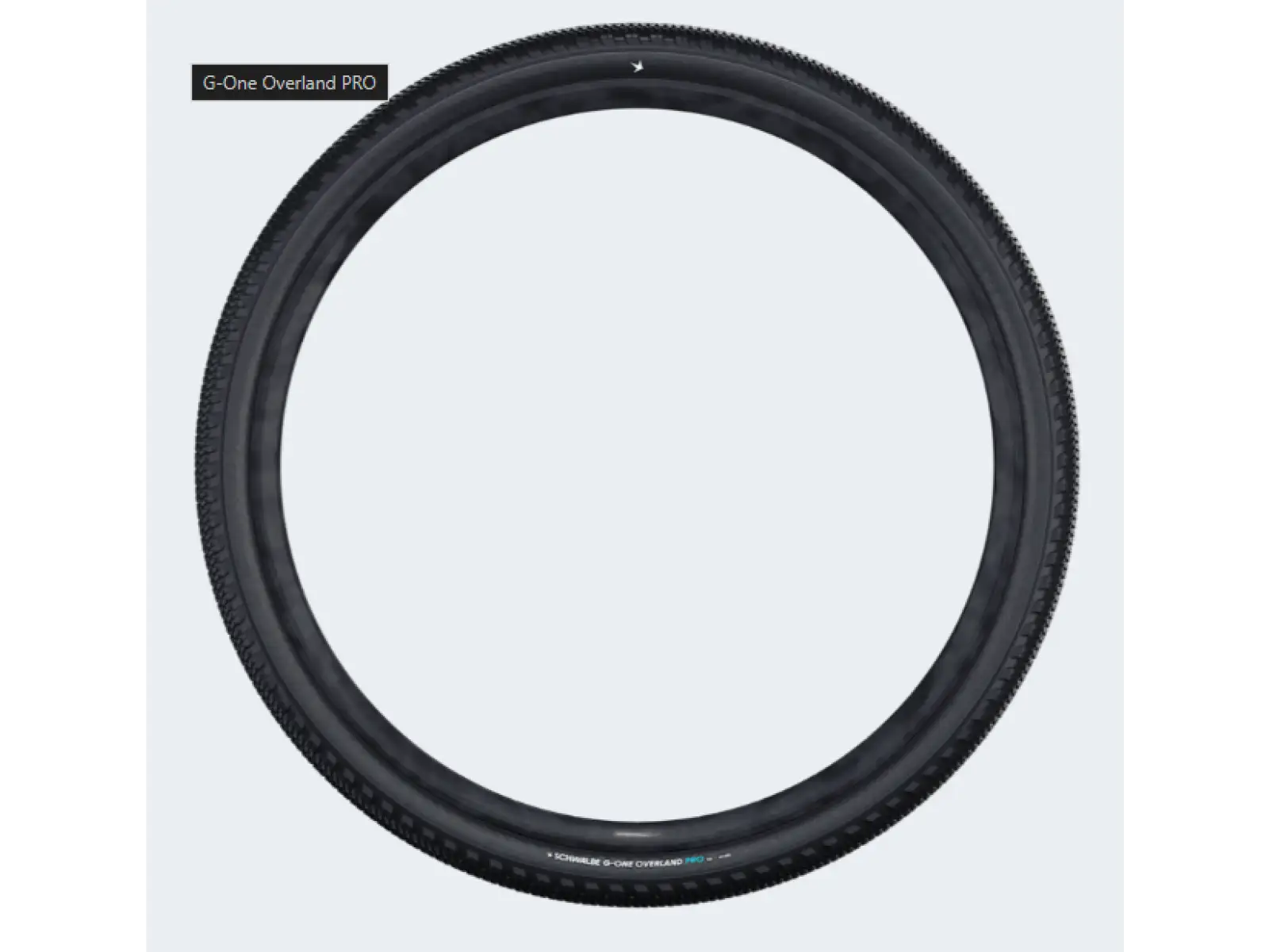 Schwalbe G-ONE Overland PRO Evo DD 40-622 Gravel-Reifen Kevlar, TLR, E-50, Addix Speedgrip,