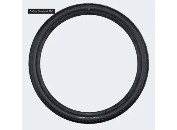 Schwalbe G-ONE Overland PRO Evo DD 40-622 Gravel-Reifen Kevlar, TLR, E-50, Addix Speedgrip,
