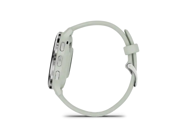 Garmin Venu 3S Smartwatch Silber/Salbeigrün