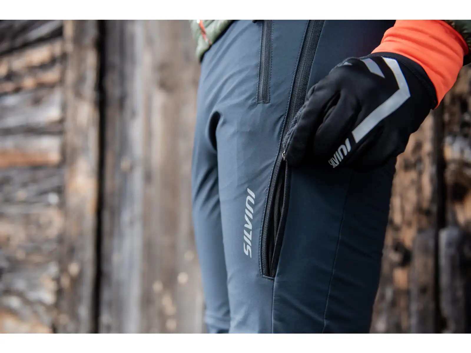 Silvini Soracte MP1144 Herren-Skialpinhose Schwarz.