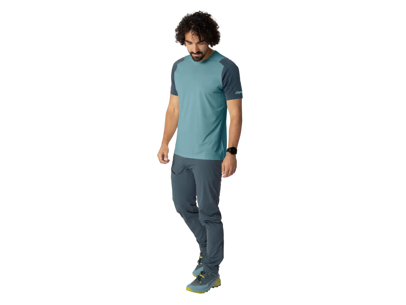 Dynafit Transalper Herren T-Shirt Kurzarm Smoke Blue
