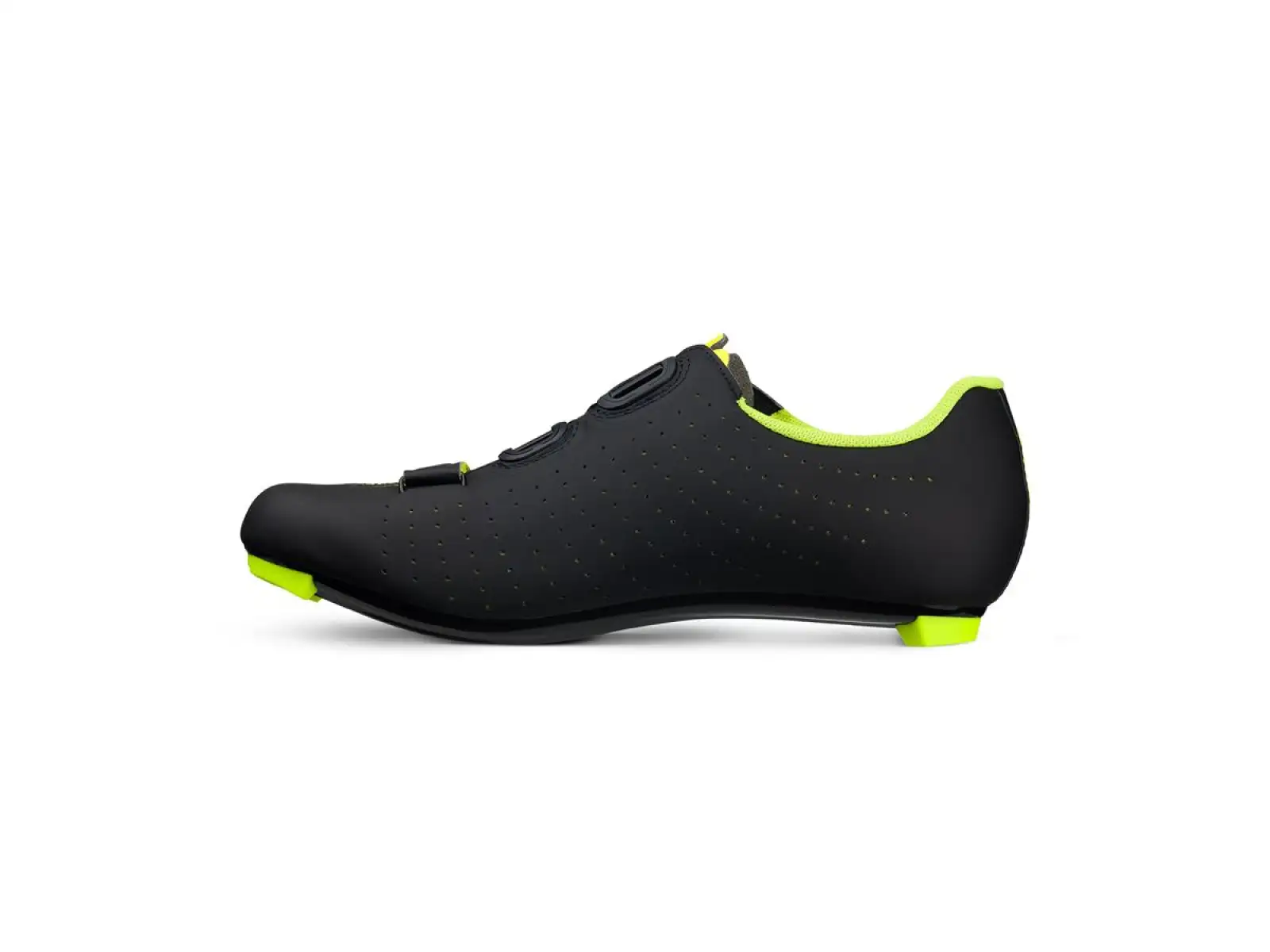 Fizik Overcurve R5 Rennrad Herrenschuhe Schwarz/Gelb Fluo