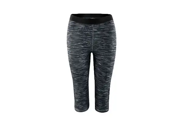 Force Lady Fit 3/4 Shorts ohne Polsterung Schwarz