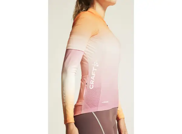 Craft ADV Endur Graphic Damen Trikot Kurzarm Pink