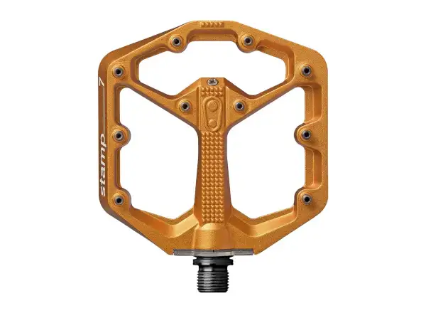 Crankbrothers Stamp 7 Small Plattformpedale orange.