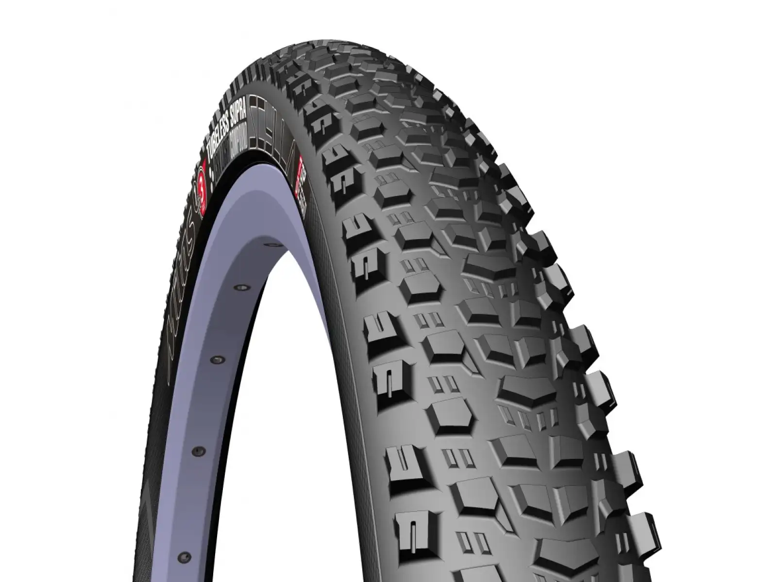 Mitas Scylla Top Design Tubeless Supra Textra 29x2,45" Reifen mit Kevlar-Mantel.