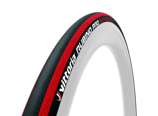 Vittoria Rubino Pro IV G2.0 25-622 Rennreifen Kevlar Schwarz/Rot
