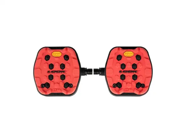 LOOK Trail Grip Pedale Rot