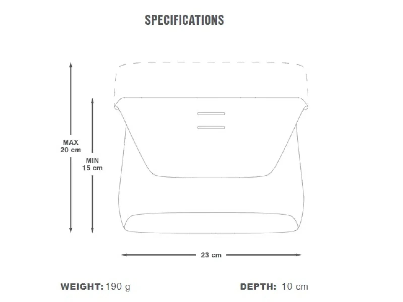 Apidura Racing Lenkertasche 2 l