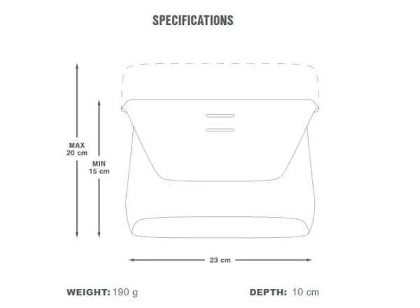 Apidura Racing Lenkertasche 2 l