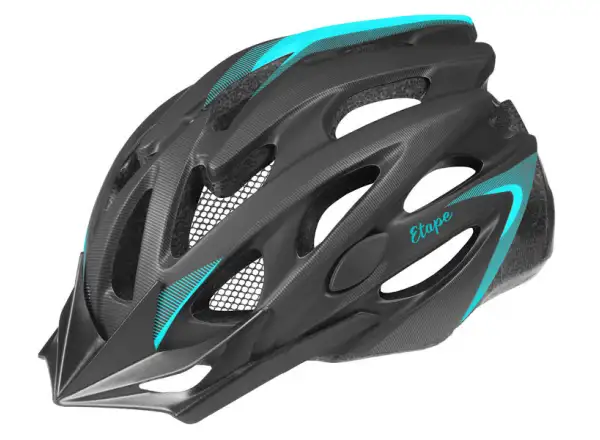 Etape Venus Helm schwarz/mint matt.